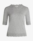 ESSENTIAL COTTON MELANGE PULLOVER