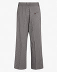 COTTON CHECK TROUSERS