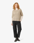 HILDENN KNITTED PULLOVER 3/4 SLEEVES