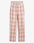 BONDED COTTON TROUSERS