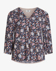 FLORAL MOSS BLOUSE