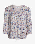 FLORAL MOSS BLOUSE