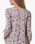 FLORAL MOSS BLOUSE