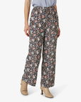 FLORAL MOSS TROUSERS