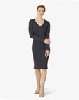VISCOSE KNIT DRESS