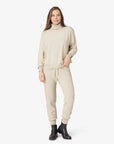COTTON CASHMERE KNIT TROUSERS