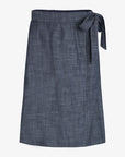LIGHT WEIGHT INDIGO SKIRT