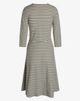 STRIPED JERSEY DRESS