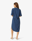 DOTTED FINE MOSS DRESS