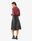 GISANN LEATHER SKIRT