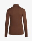 LAURANN ROLL NECK BLOUSE
