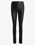 ESSENTIAL LEATHER STRETCH TROUSERS