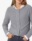 ESSENTIAL COTTON CASHMERE CARDIGAN