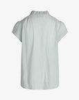 ORGANIC COTTON CREASED SHEER SHIRT