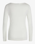 ALMANN BASIC BLUS I JERSEY MED SPETSKANT