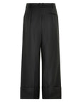 WOOL BLEND SUIT TROUSERS