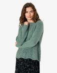 MYRANN MOHAIR MIX PULLOVER