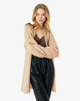 MYRANN LONG MOHAIR MIX CARDIGAN
