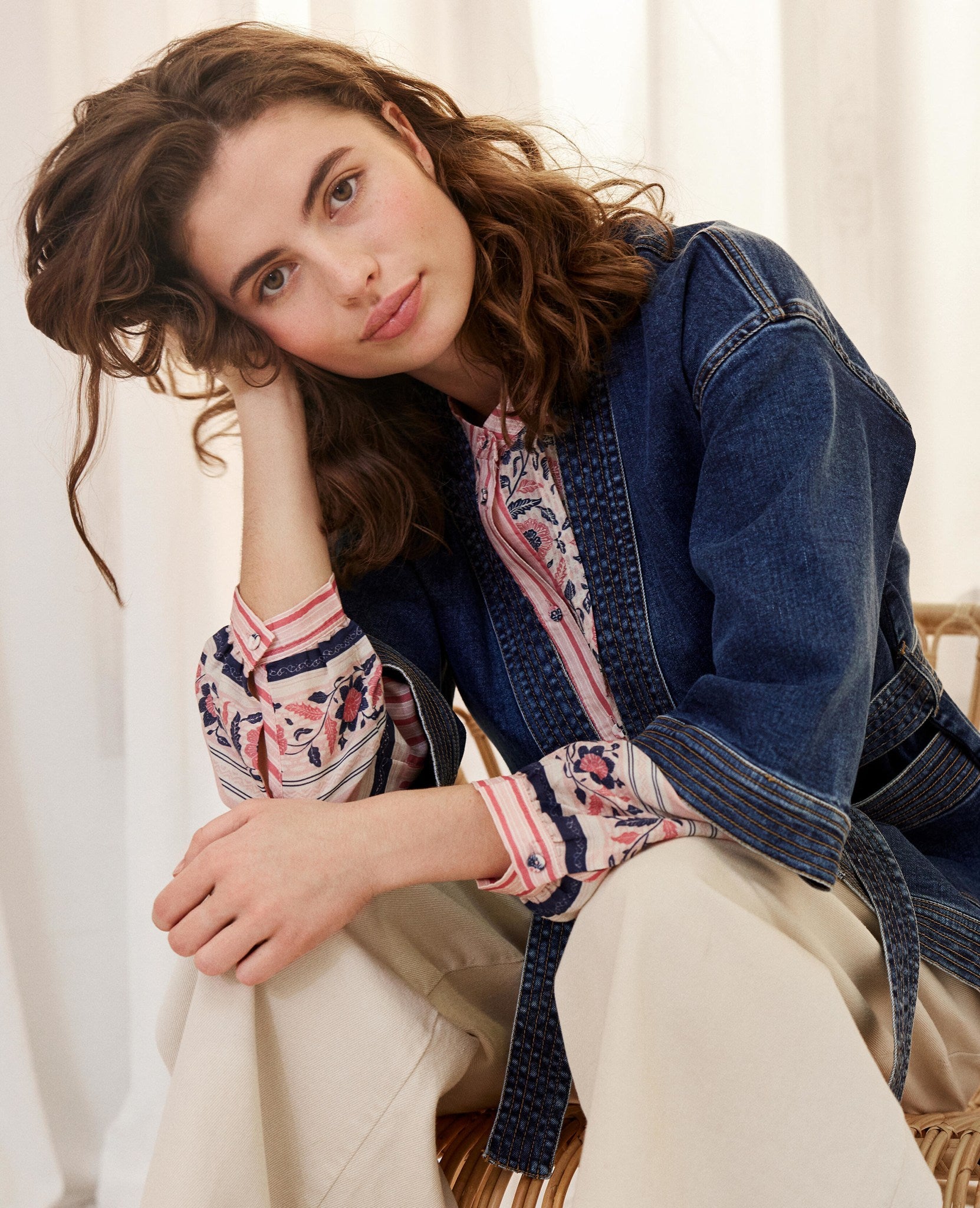 OTN SHEER TENCEL SHIRT