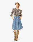 LOUNN DENIM SKIRT