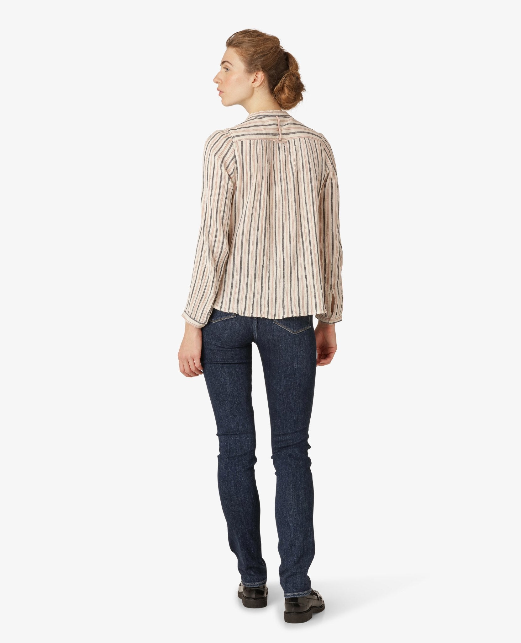 ESSENTIAL BONDED COTTON BLOUSE