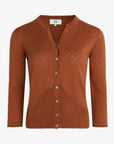 ORGANIC COTTON KNIT CARDIGAN