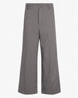 COTTON CHECK TROUSERS