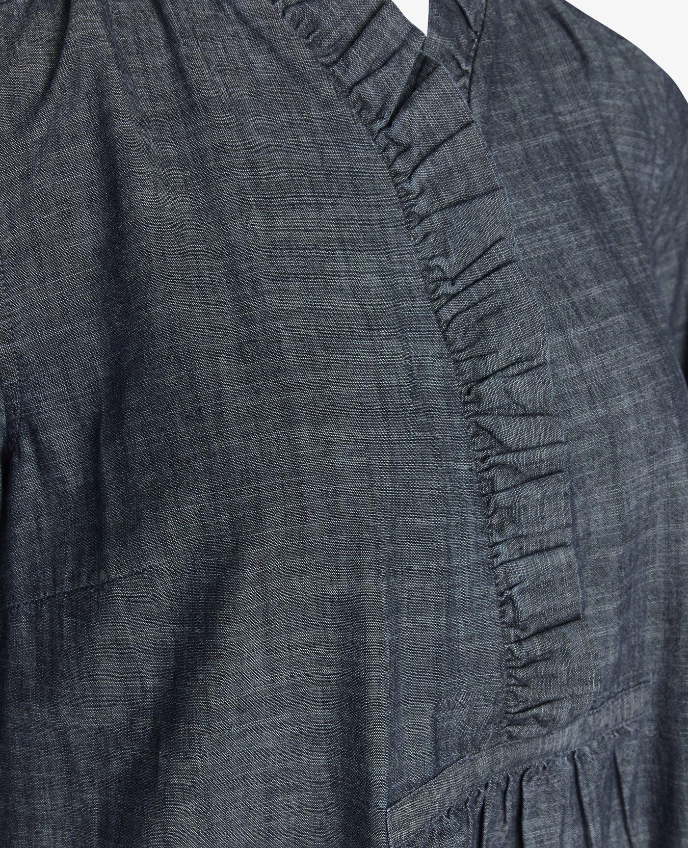 LIGHT WEIGHT INDIGO DRESS