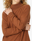 COTTON CASHMERE KNIT PULLOVER