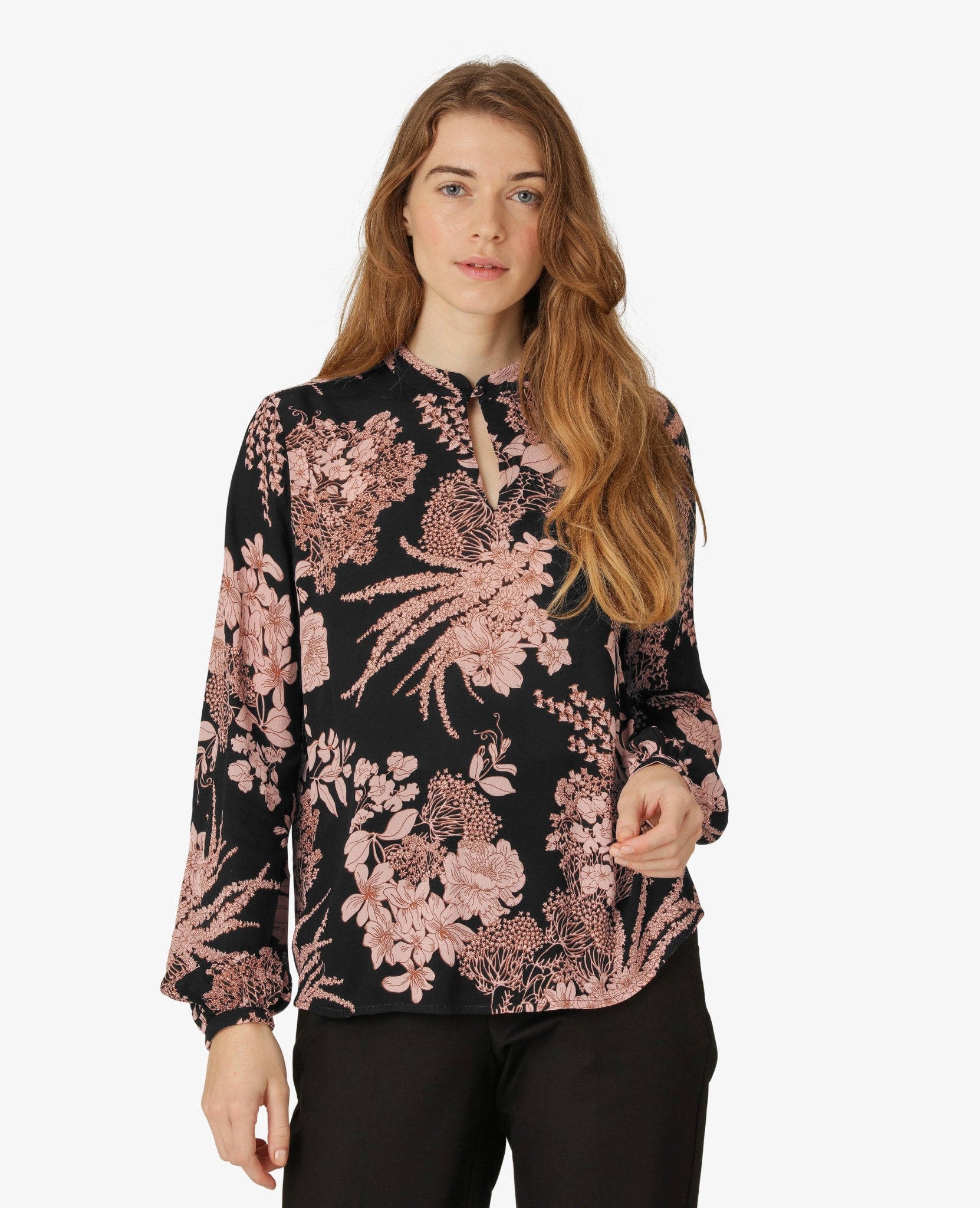 ENGLISH CREPE BLOUSE