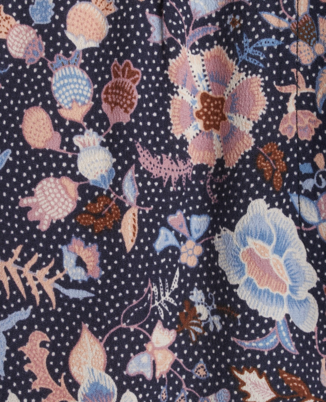 FLORAL MOSS TROUSERS