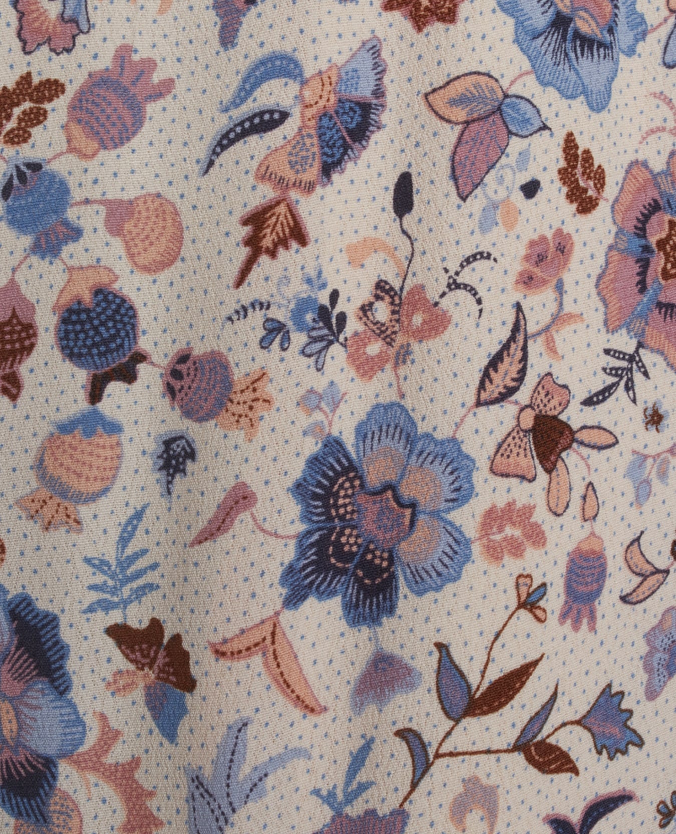 FLORAL MOSS TROUSERS