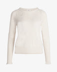 ESSENTIAL COTTON MELANGE PULLOVER