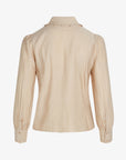 EVANN SHIRT WITH FRILLED COLLAR
