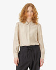 EVANN SHIRT WITH FRILLED COLLAR