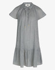 ORGANIC COTTON CREASED SHEER TUNIC