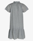 ORGANIC COTTON CREASED SHEER TUNIC