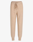 COTTON CASHMERE KNIT TROUSERS
