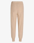 COTTON CASHMERE KNIT TROUSERS