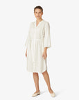SHEER LINEN DRESS