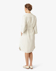 SHEER LINEN DRESS