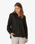 SHEER LINEN SHIRT