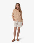SHEER LINEN SHIRT