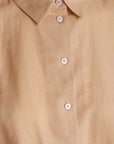 SHEER LINEN SHIRT