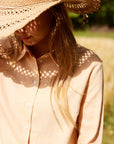 SHEER LINEN SHIRT