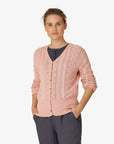 ORGANIC COTTON KNIT CARDIGAN