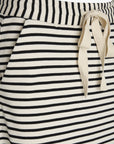 STRIPED JERSEY SKIRT