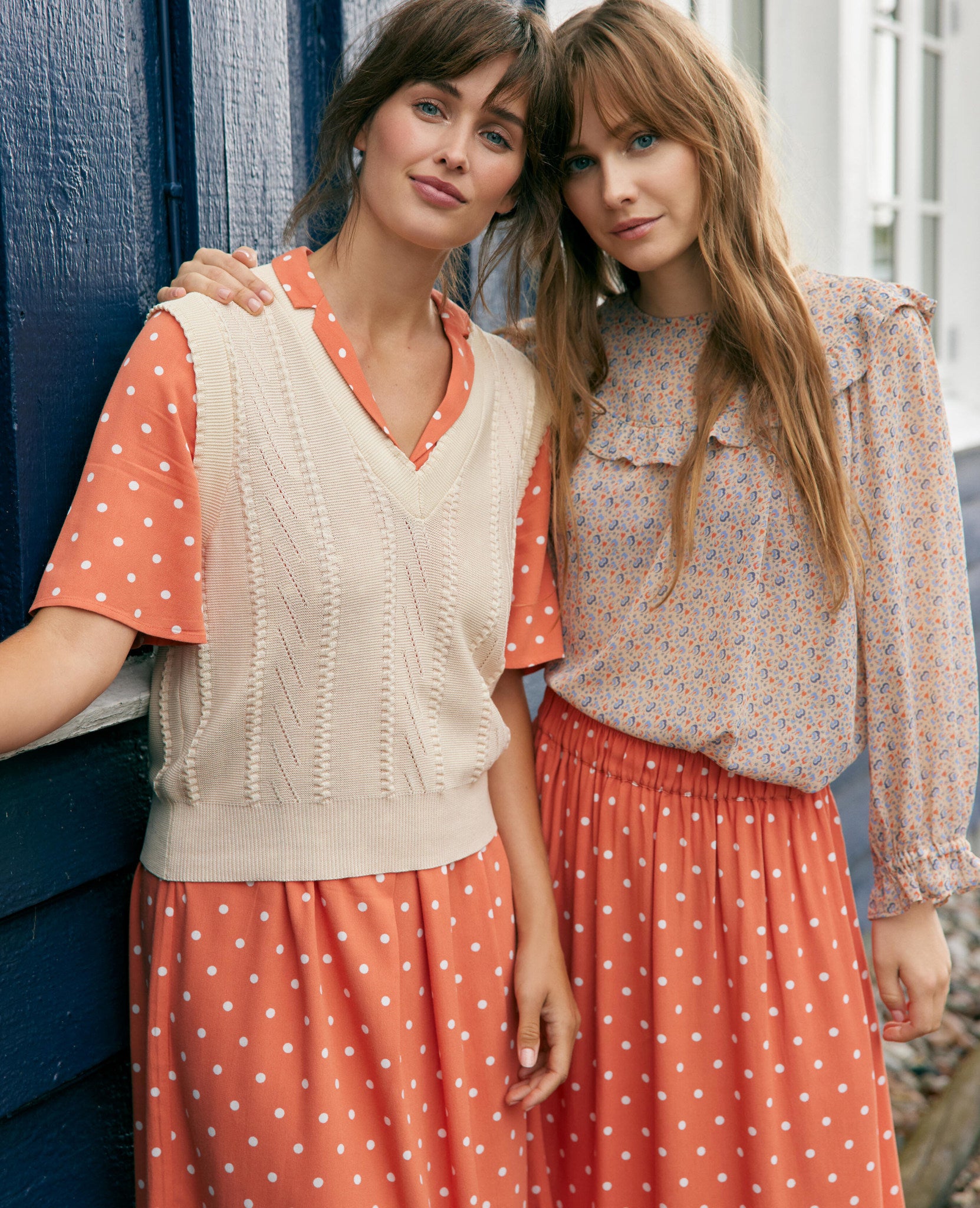 DOTTED FINE MOSS DRESS