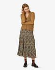 VIGGANN FLORAL SKIRT