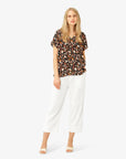 AMIRANN LINEN BLEND TROUSERS